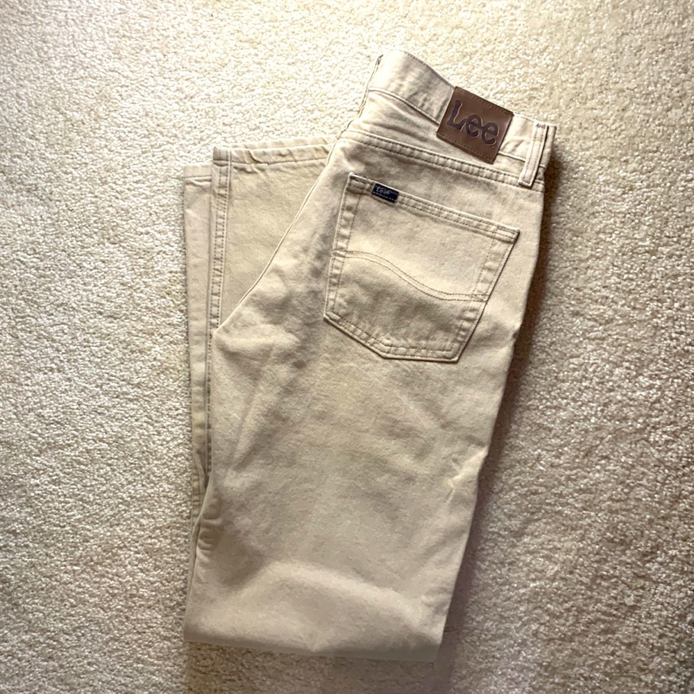 Men’s 32W x 32L Tan Lee Jeans